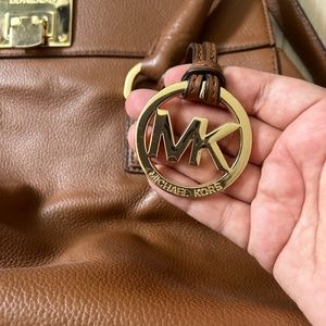 Tan Michael Kors shoulder bag
